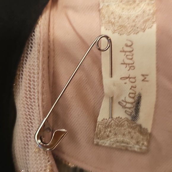 Altar'd State Lace Midi Halter Dress in Peach - Picture 2 of 15